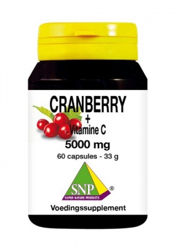Cranberry + Vitamine C 5000 mg
