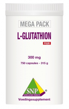 L-Glutathion   300 mg Puur        750 capsules  MEGA PACK