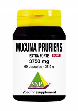 Mucuna Pruriens extra forte 3750 mg Puur