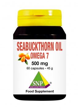 Seabuckthorn oil 500 mg omega 7