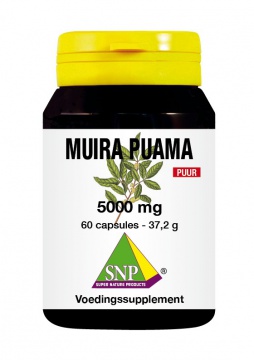 Muira Puama 5000 mg Puur