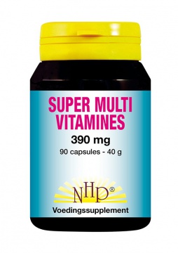 Super Multi Vitamines + Panax Ginseng - 90 Caps -