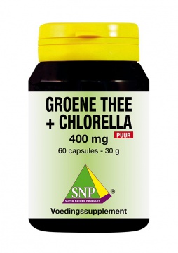 Groene Thee + Chlorella Puur