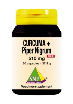 Curcuma + Piper Nigrum 510 mg Puur