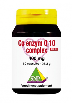 Co enzyme Q 10 complex 400 mg Puur