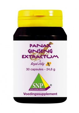 Panax Ginseng Extract & Royal Jelly + Guarana