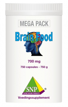Brain Food     700 mg     750 capsules   MEGA PACK